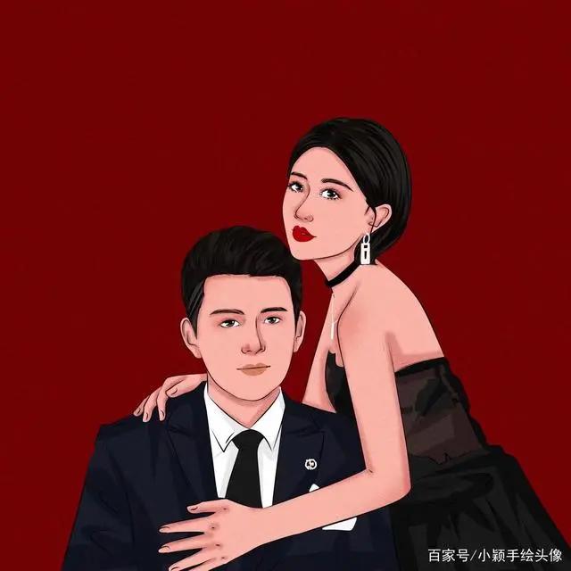 520，用漫画头像表达爱，简单美好、温馨幸福