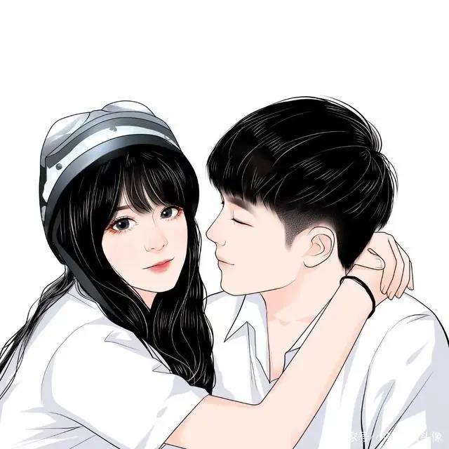 520，用漫画头像表达爱，简单美好、温馨幸福