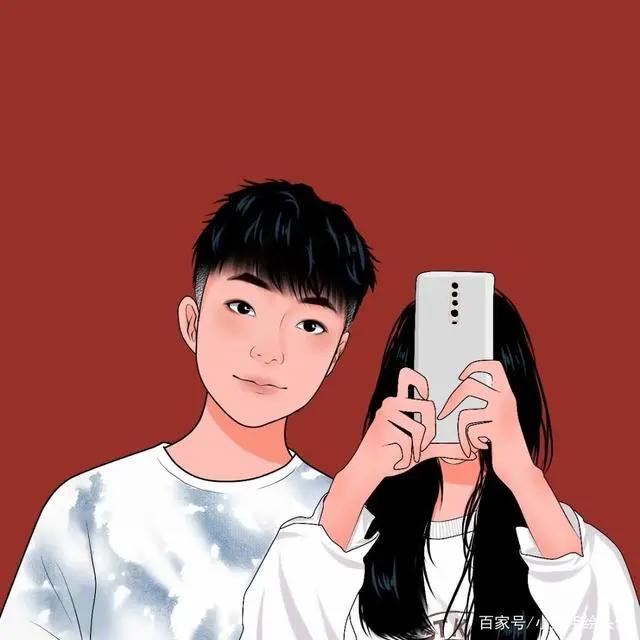 520，用漫画头像表达爱，简单美好、温馨幸福