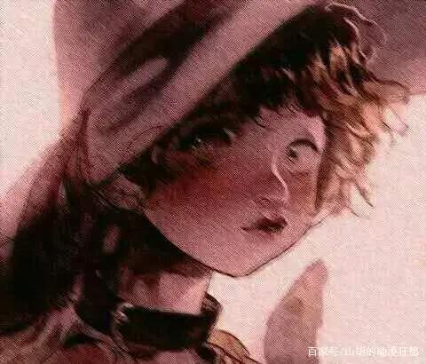 暗色女生动漫头像：哪怕你对我的不好，我也一样照单全收