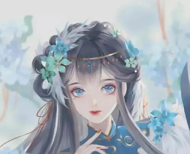 古风动漫女头像唯美高清图片