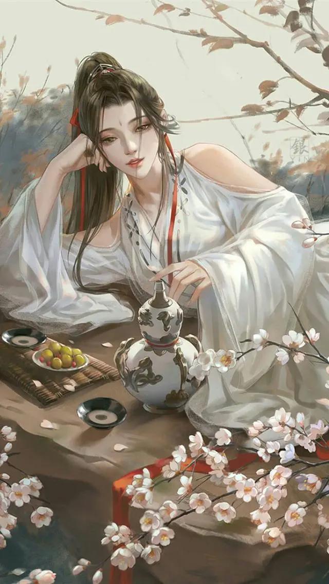 古风动漫女头像唯美高清图片