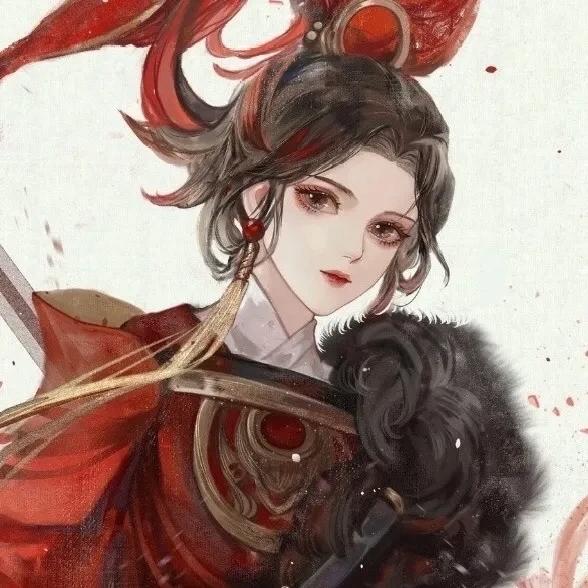 古风动漫女头像唯美高清图片
