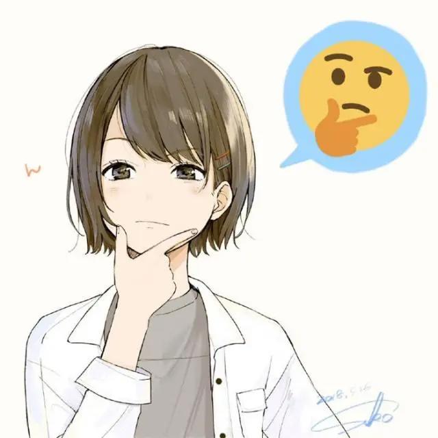 当动漫少女模拟常用表情图片：图5有点撩，图9太可爱了！