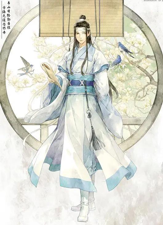 《魔道祖师》可做壁纸的动画图，射日之征很还原，汪叽提醒你学习