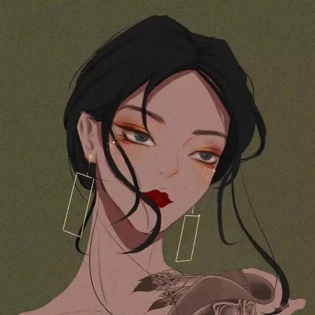 高冷御姐范动漫头像｜送给特别的你们