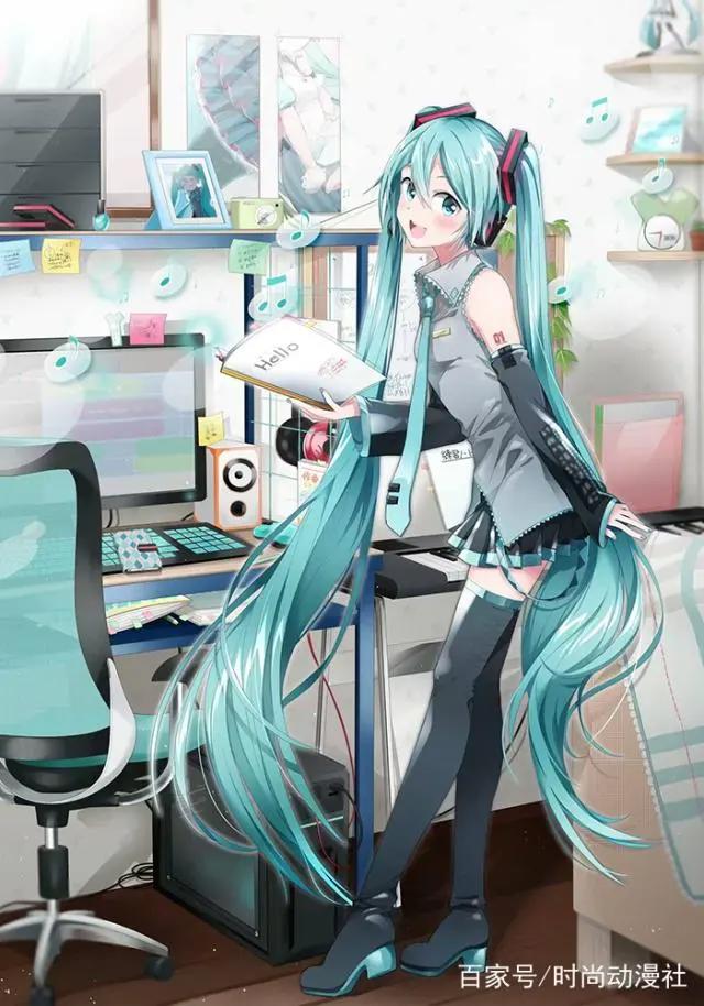 最适合当壁纸的动漫图片，少司命垫底，初音未来太软萌！