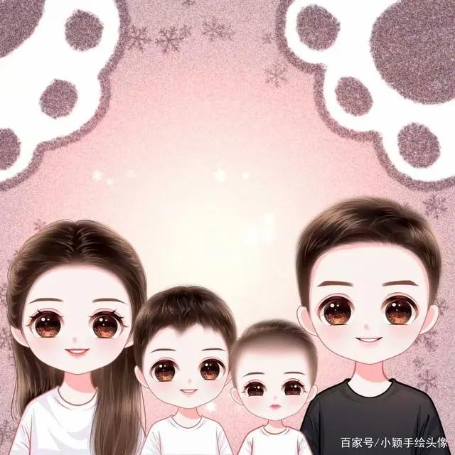 动漫亲子图片,超萌母子头像合集,好看吗?