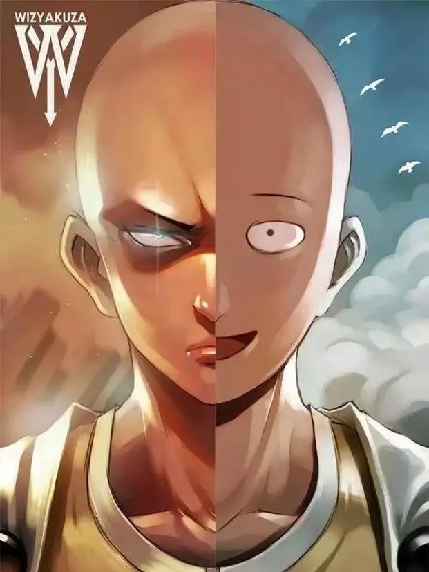 画师绘制动漫角色的不同形态，一半天使一半魔鬼，太惊艳了