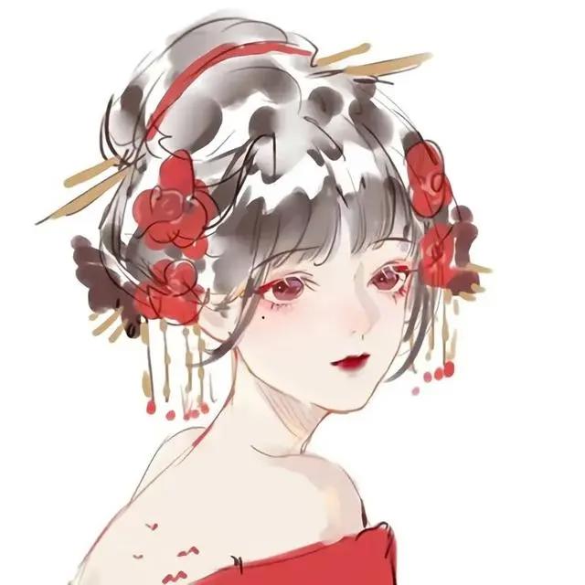 第579期｜古风头像：0226动漫卡通古风女生头像