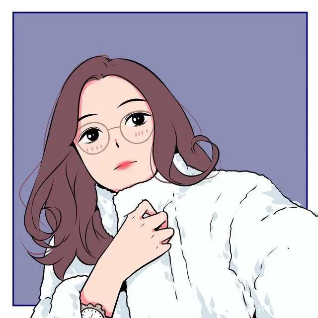 幸福12月，从温馨可爱的漫画头像开始，简单又美好