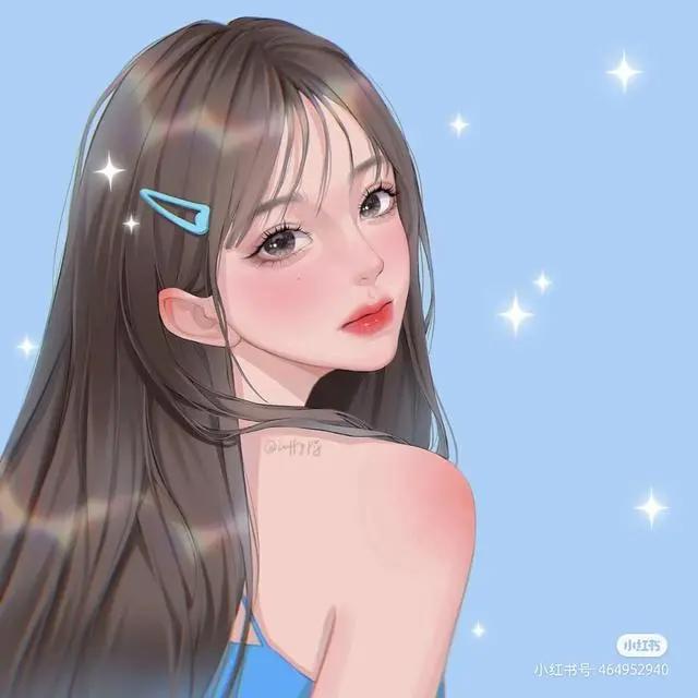 高颜值！可甜可御的手绘动漫女头像