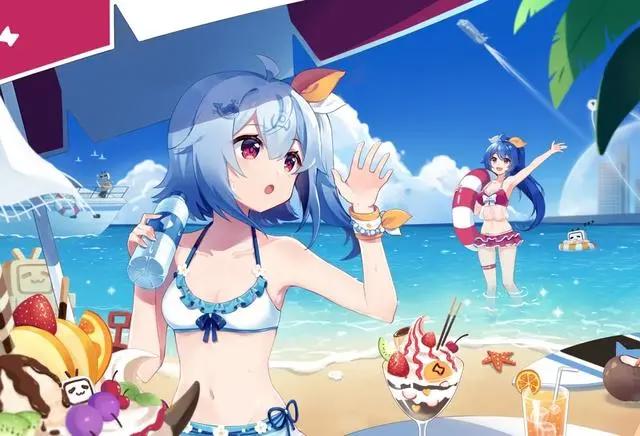 动漫游戏角色插画，无水印看下吧