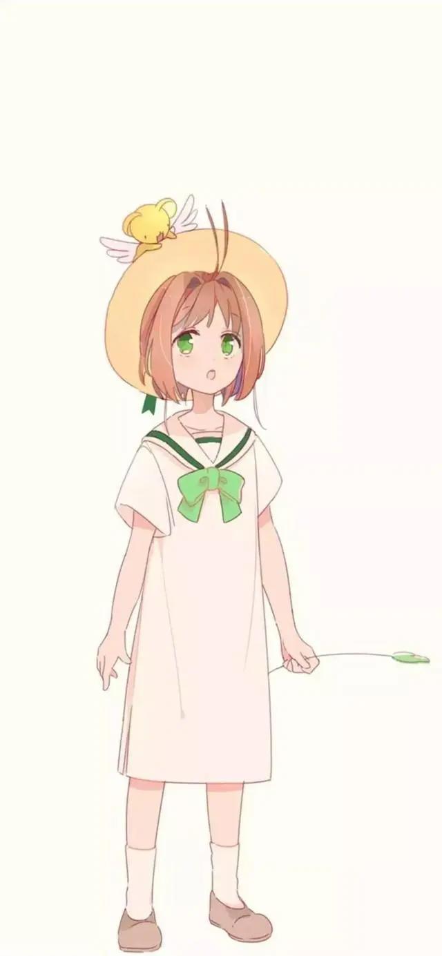 画师绘制《魔卡少女樱》不同造型，休闲风最可爱，身穿和服更惊艳