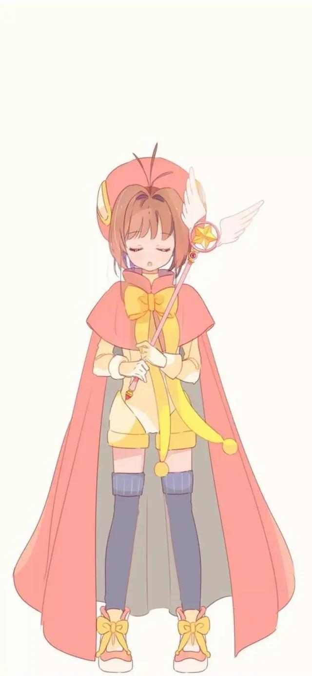 画师绘制《魔卡少女樱》不同造型，休闲风最可爱，身穿和服更惊艳