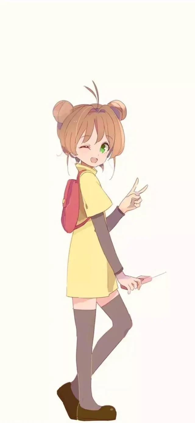 画师绘制《魔卡少女樱》不同造型，休闲风最可爱，身穿和服更惊艳