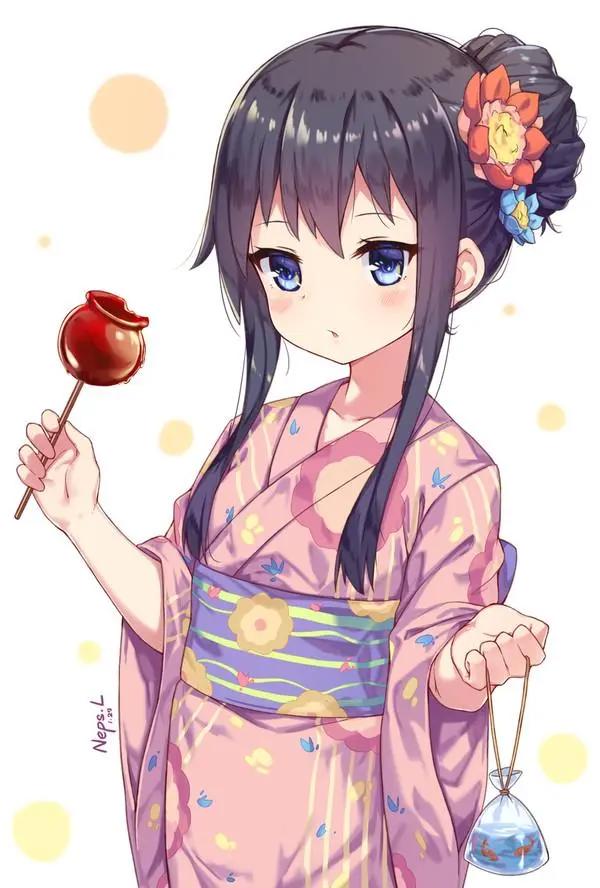 今日福利：动漫女神插画精选，你喜欢的女神上榜没