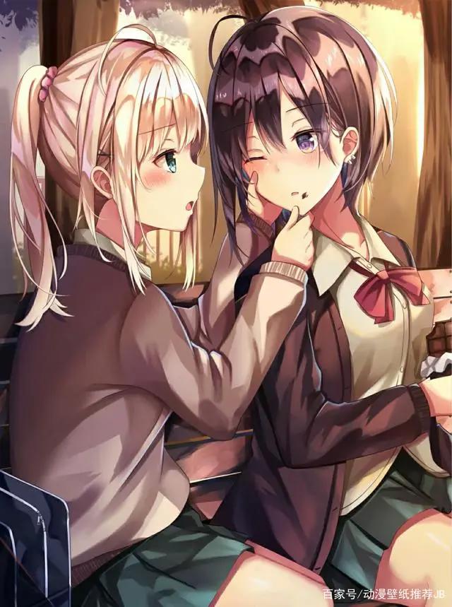 动漫二次元美女图片jk小姐姐高清壁纸