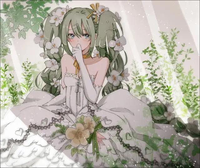 这些二次元动漫人物花嫁，你心动了吗？精选p站大神插画动漫壁纸