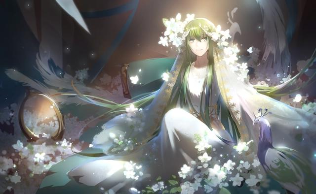 这些二次元动漫人物花嫁，你心动了吗？精选p站大神插画动漫壁纸