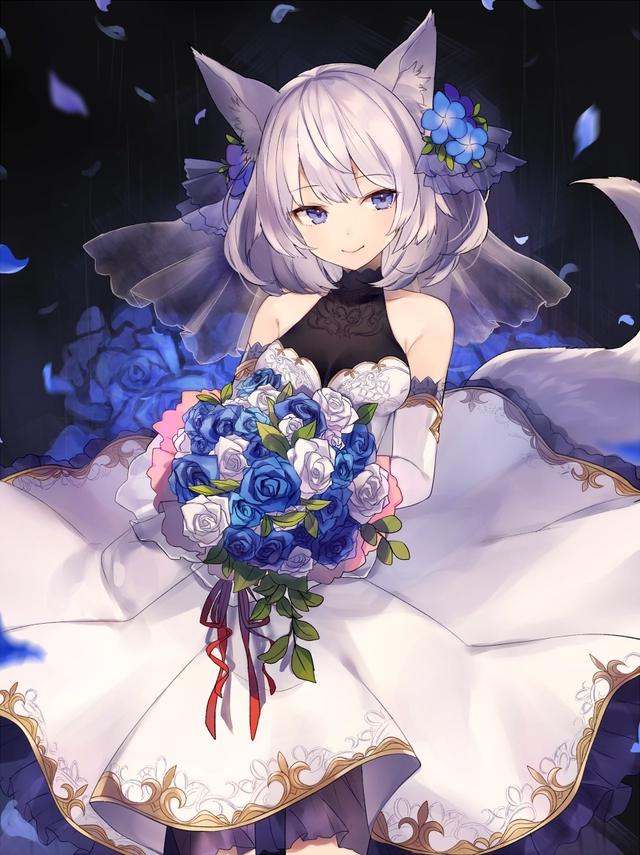 这些二次元动漫人物花嫁，你心动了吗？精选p站大神插画动漫壁纸