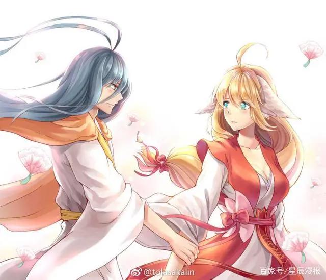 混合动漫精美图片/夏目友人帐/天空/狐妖小红娘