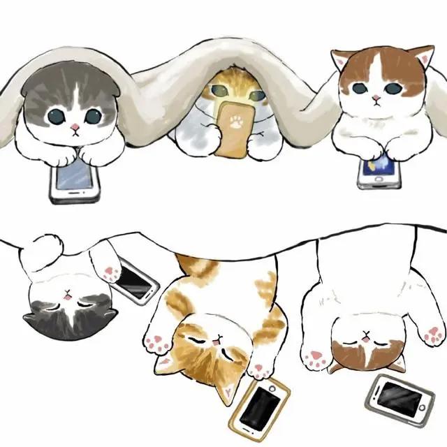 精选动漫猫咪美图，每张都“萌化了”，铲屎官：好可爱，我全要了