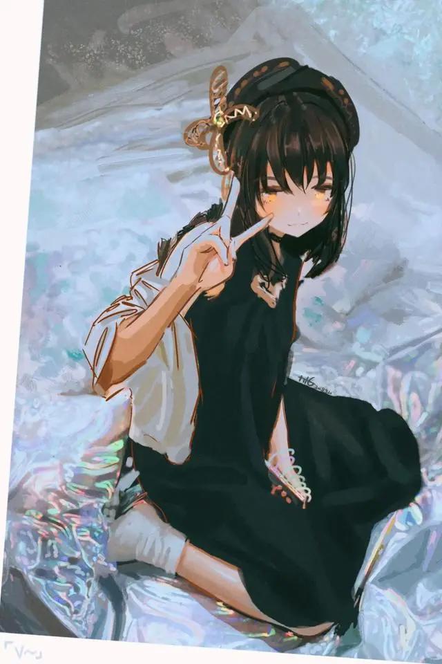 精选一组二次元动漫里色彩分明又好看的人物和景色配色美图~