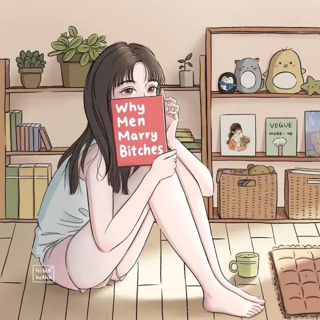 ins风小清新头像，男女生动漫头像集，超好看的精品插画！