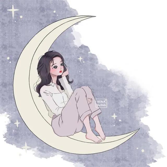 ins风小清新头像，男女生动漫头像集，超好看的精品插画！