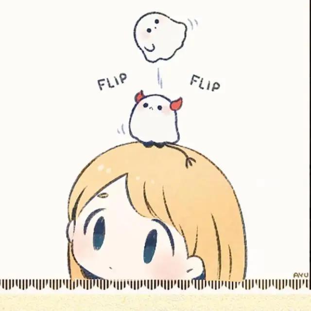 萌系可爱的动漫女生头像