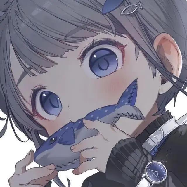萌系可爱的动漫女生头像