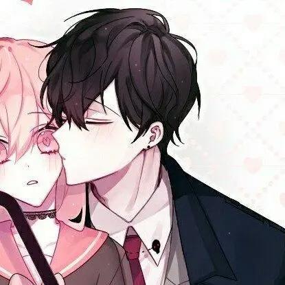 情侣插画动漫头像学习欣赏素材大全合集，双人漫画插图壁纸素材