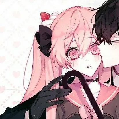 情侣插画动漫头像学习欣赏素材大全合集，双人漫画插图壁纸素材