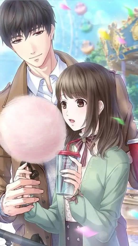 情侣插画动漫头像学习欣赏素材大全合集，双人漫画插图壁纸素材