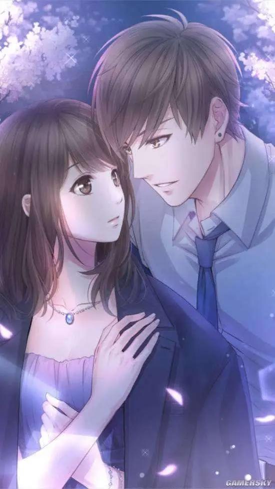 情侣插画动漫头像学习欣赏素材大全合集，双人漫画插图壁纸素材