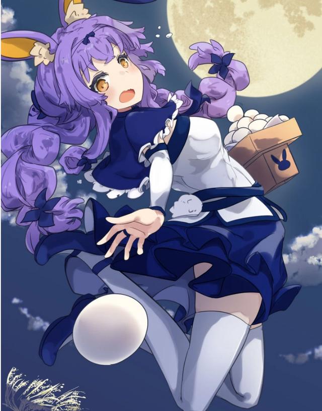 红月未来动漫少女图片