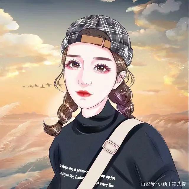 女生漫画图片，活得精致，是最直接的人生态度