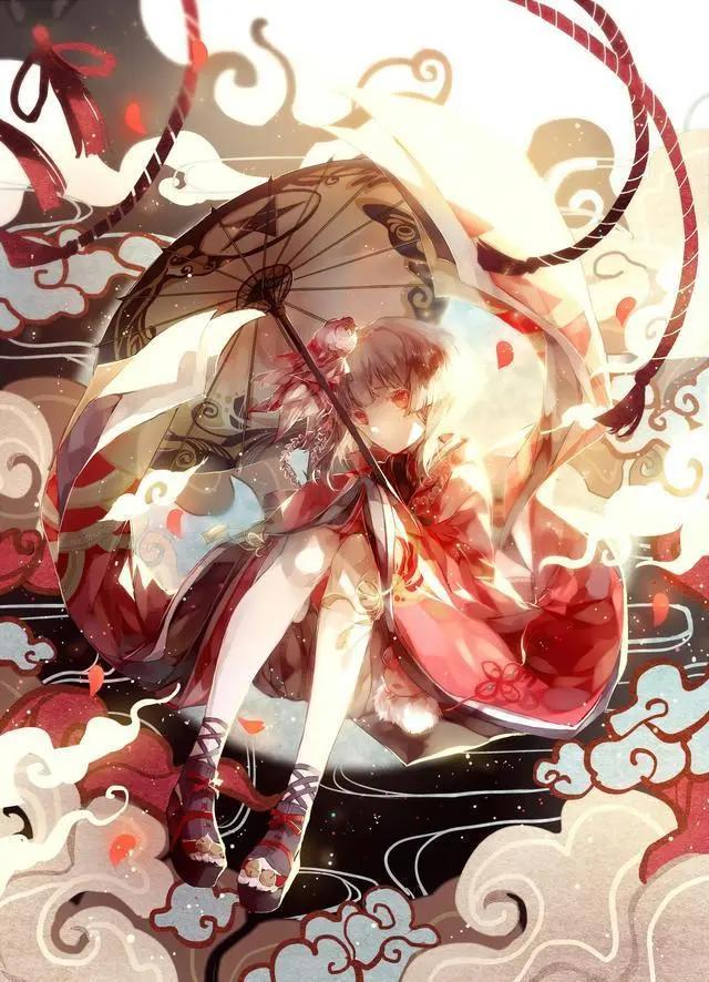 27张动漫少女集｜第354回；4K壁纸插画绘画图片绘画写真