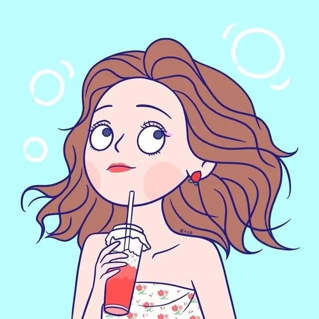 动漫头像｜小众简约高冷的卡通动漫头像