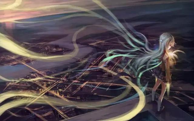 二次元笔记本壁纸：动漫少女美图，超卡哇伊！