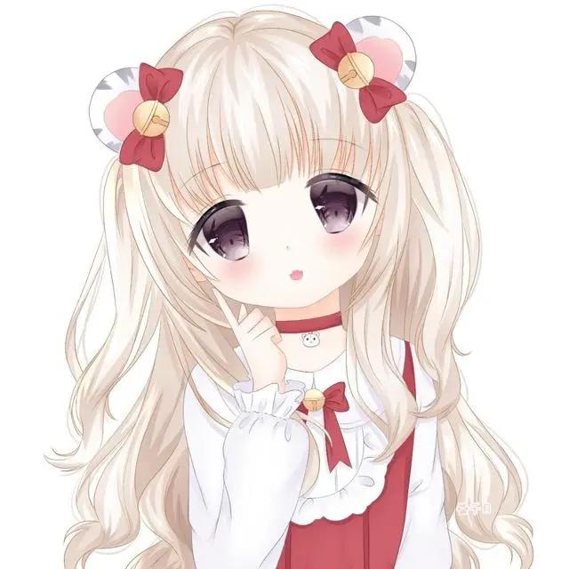 甜美可爱美少女动漫女头像已更新！小仙女们快来点赞领取