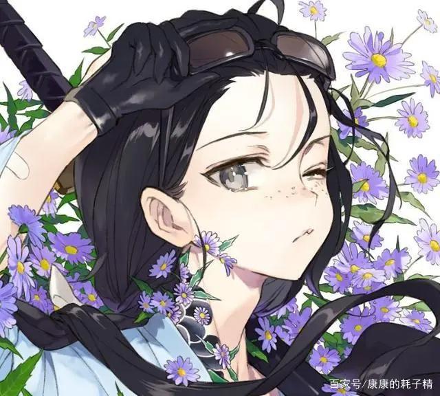 选择：30张女孩卡通头像