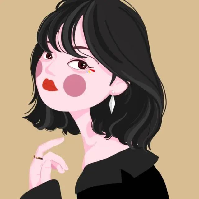 动漫头像简约氛围感超强的卡通动漫头像