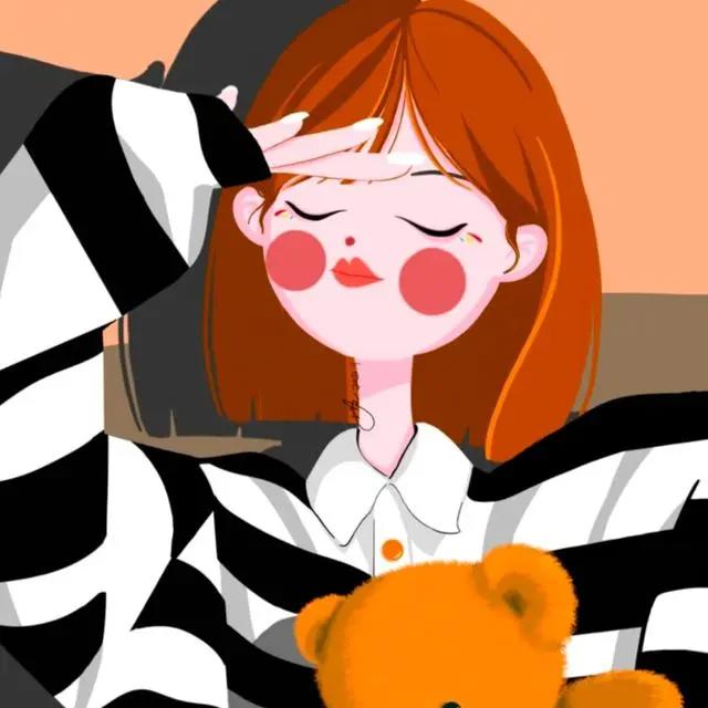 动漫头像简约氛围感超强的卡通动漫头像