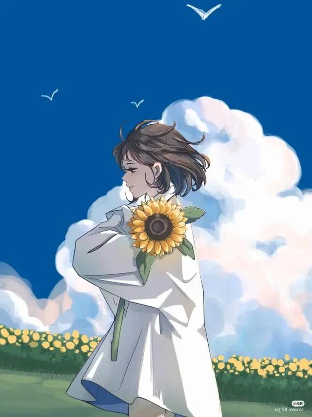 动漫头像简约氛围感超强的卡通动漫头像