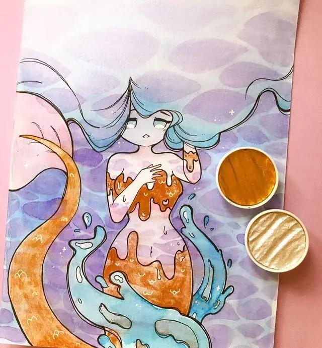 超可爱的q版动漫人物插画集，萌萌哒的小姐姐，每一张都超好看