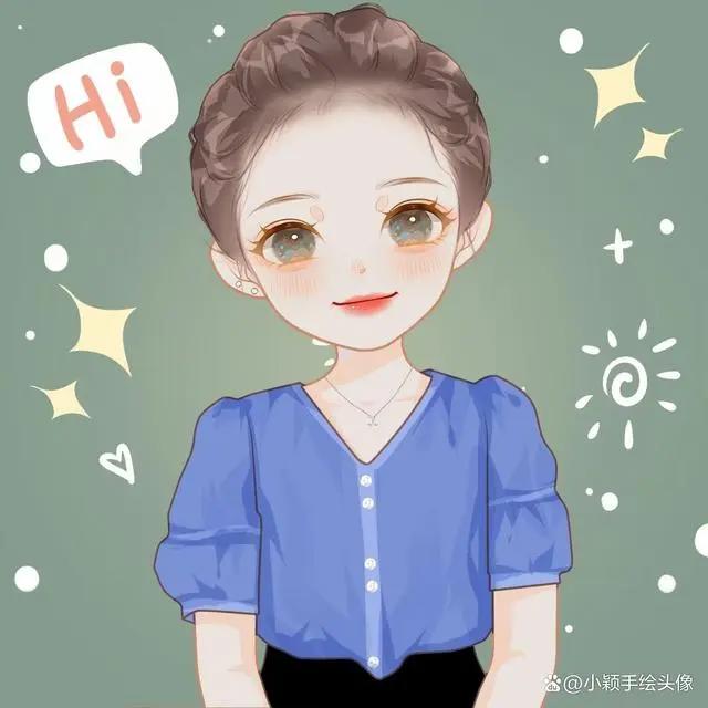 可爱漫画头像，用卡通画法记录点滴生活，简单美好又特别