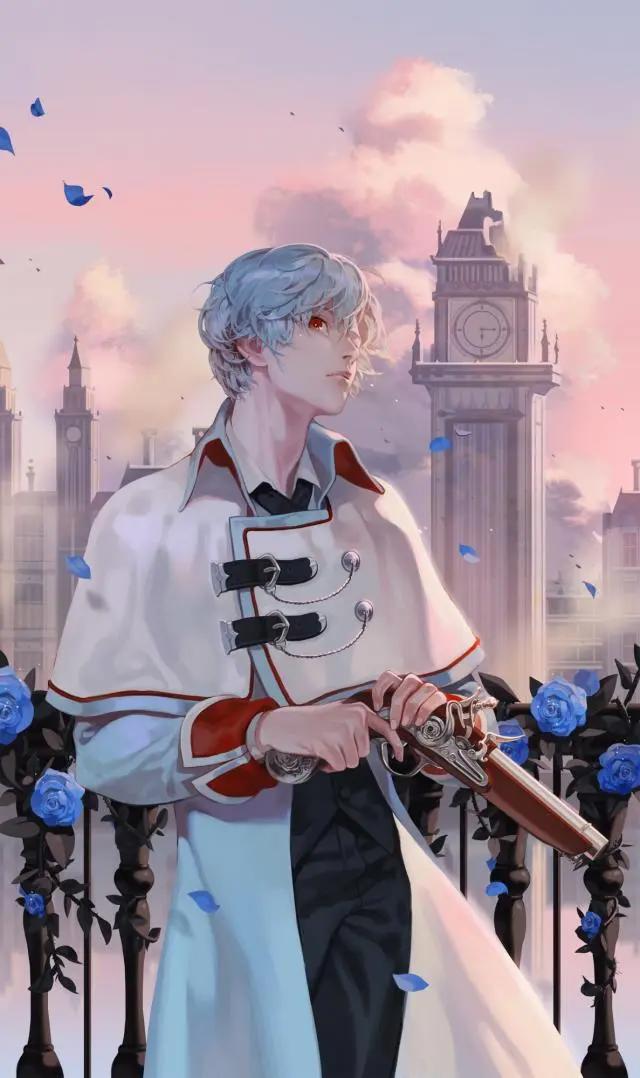 一组动漫帅哥插画作品欣赏！画风多样造型相当帅气让人赏心悦目！