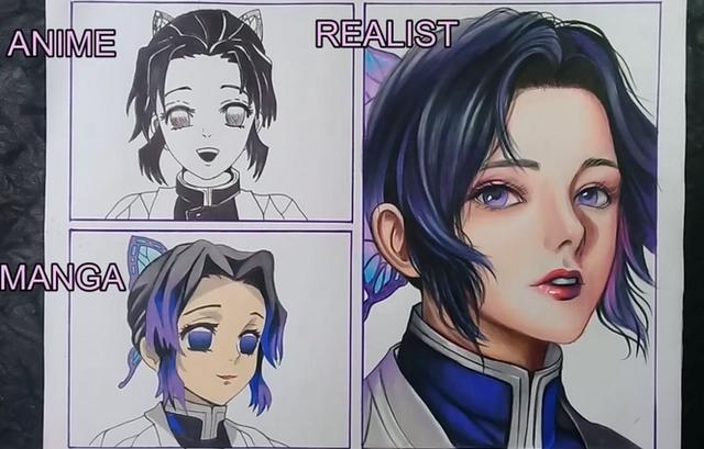 3种风格动漫头像,漫画版最细致,动画版最标准,真人版最真实